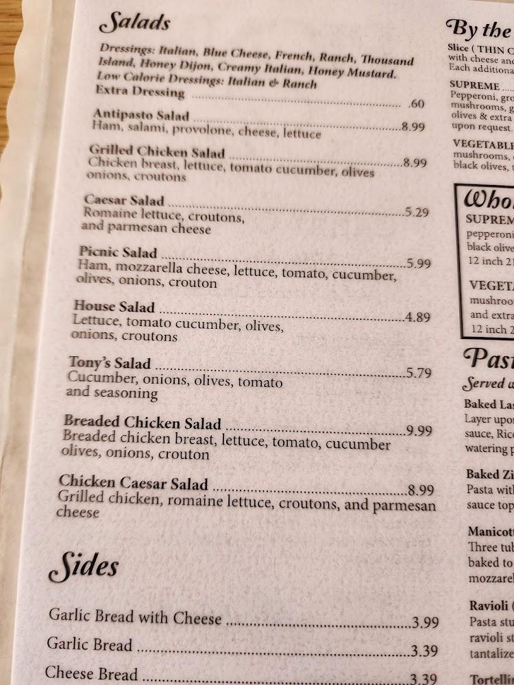 Picnic Pizza Italian Restaurant Menu image 3